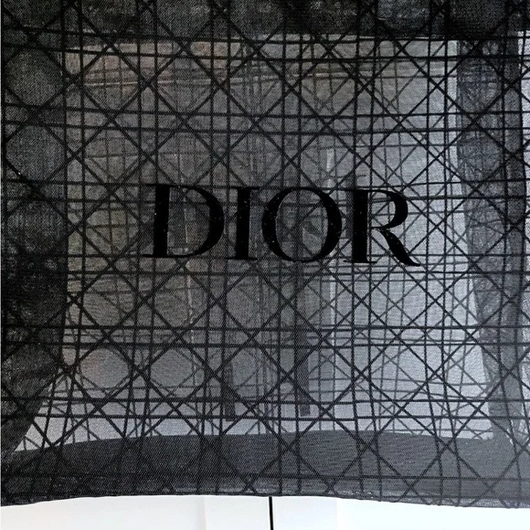 Dior limited edition Black mesh Tote Bag new - Picture 6 of 9